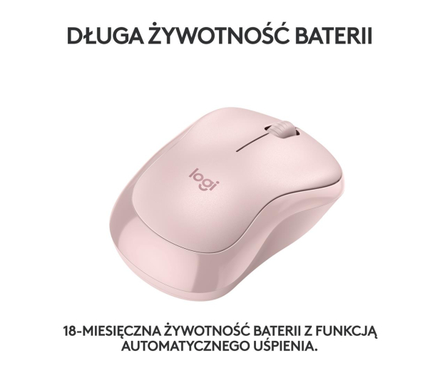 LOGITECH M240 Silent (różowa) 910-007121 - 1145828 - zdjęcie 12
